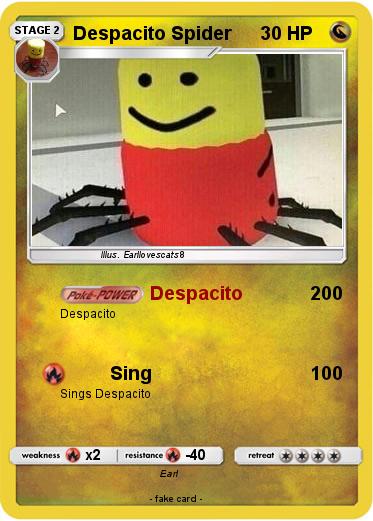 Pokemon Despacito Spider