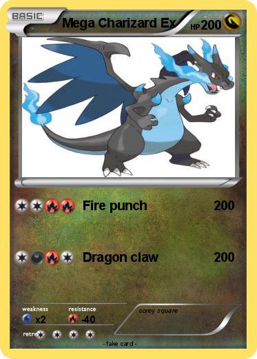Pokemon Mega Charizard Ex