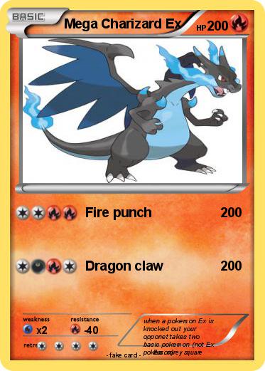 Pokemon Mega Charizard Ex