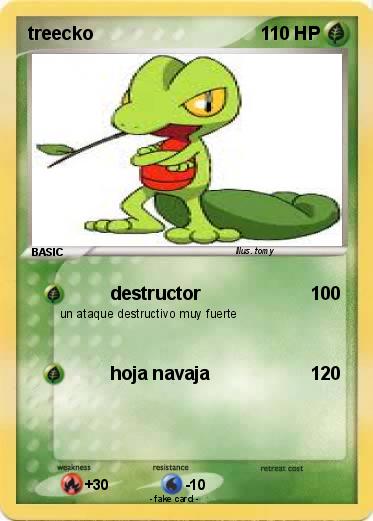 Pokemon treecko