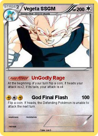 Pokemon Vegeta SSGM