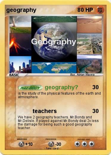 Pokemon geography