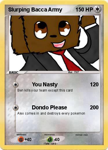 Pokemon Slurping Bacca Army