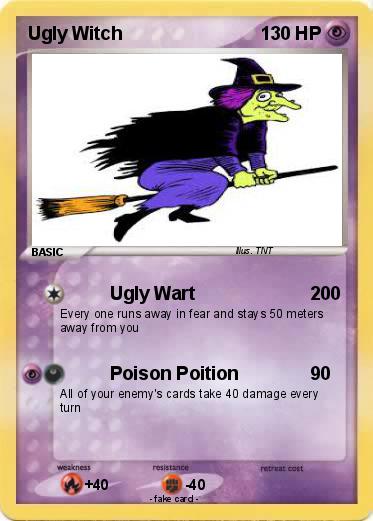 Pokemon Ugly Witch