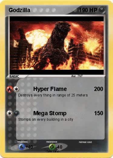 Pokemon Godzilla