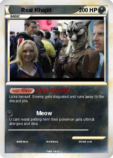 Pokemon Real Khajiit
