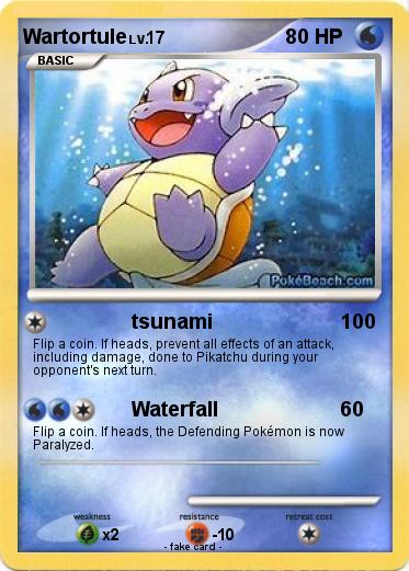 Pokemon Wartortule