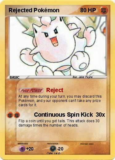 Pokemon Rejected Pokémon