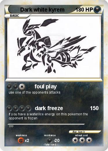 Pokemon Dark white kyrem