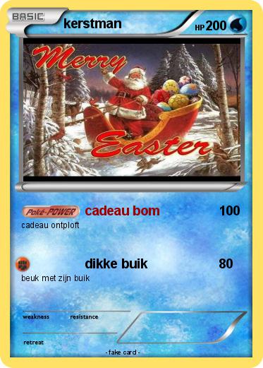 Pokemon kerstman
