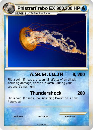 Pokemon Phistrerfirebo EX 900,