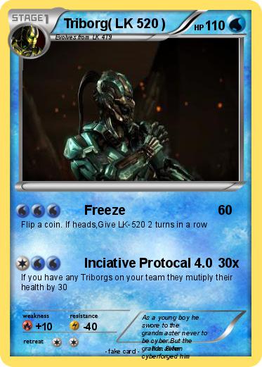 Pokemon Triborg( LK 520 )