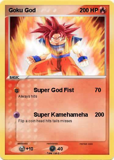 Pokemon Goku God