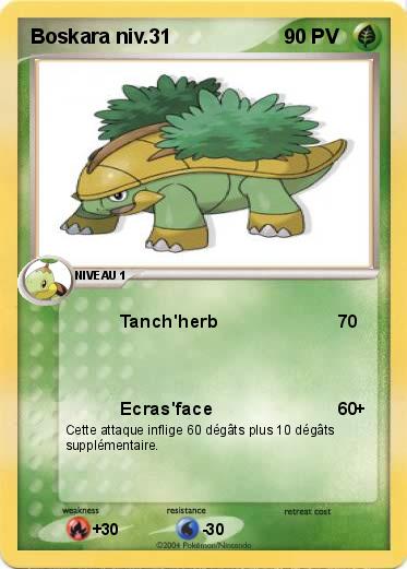 Pokemon Boskara niv.31                  