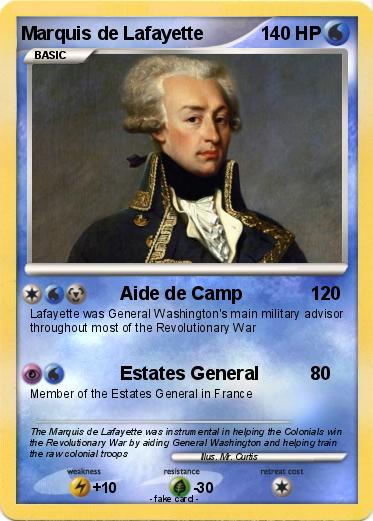 Pokemon Marquis de Lafayette