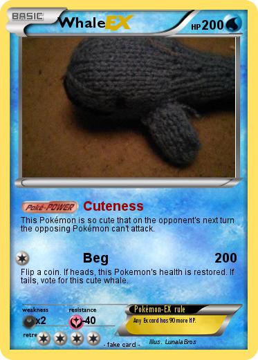 Pokemon Whale