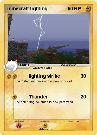 Pokemon minecraft lighting