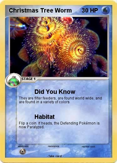 Pokemon Christmas Tree Worm