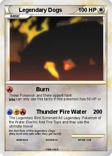 Pokemon Legendary Dogs
