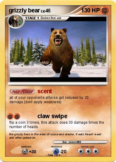 Pokemon grizzly bear
