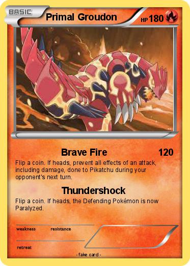 Pokemon Primal Groudon