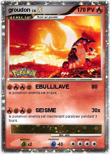 Pokemon groudon
