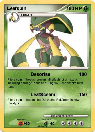 Pokemon Leafspin