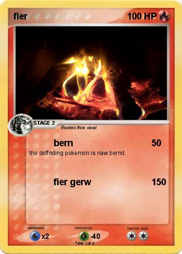 Pokemon fier