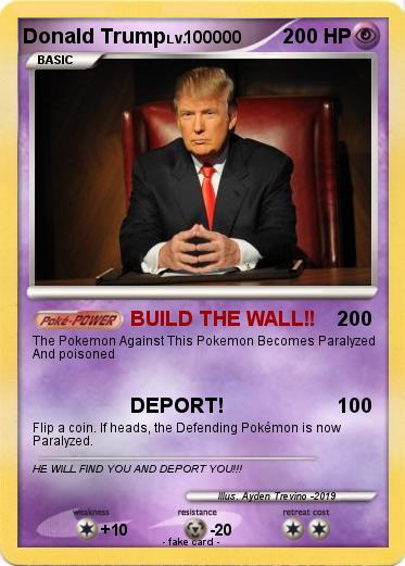 Pokemon Donald Trump