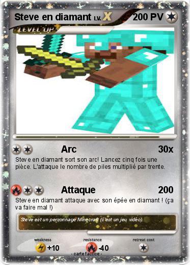 Pokemon Steve en diamant