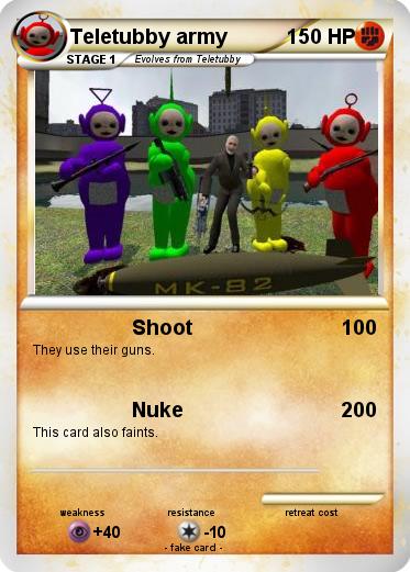 Pokemon Teletubby army
