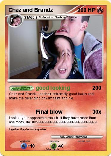 Pokemon Chaz and Brandz