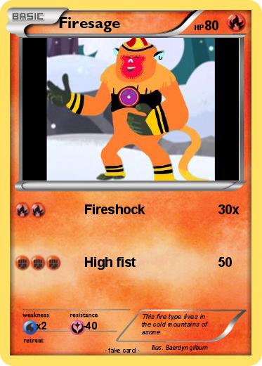 Pokemon Firesage