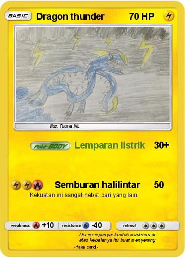 Pokemon Dragon thunder