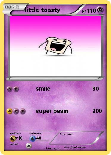Pokemon little toasty