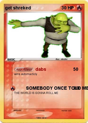 Pokemon get shreked