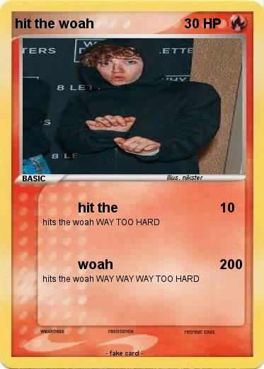 Pokemon hit the woah
