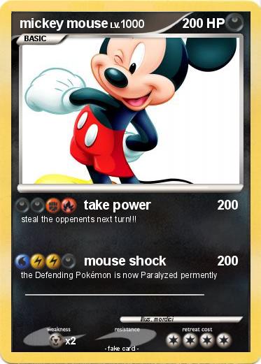 Pokemon mickey mouse