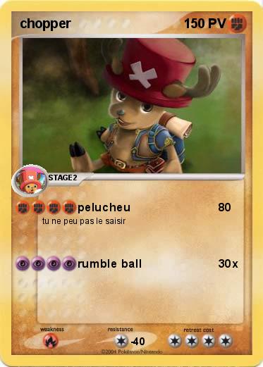 Pokemon chopper
