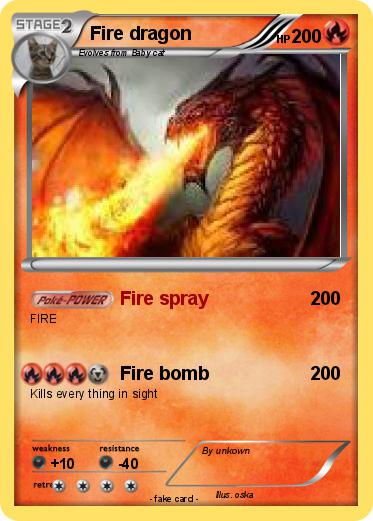 Pokemon Fire dragon