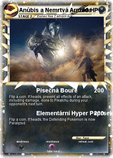 Pokemon Anůbis a Nemrtvá Armáda