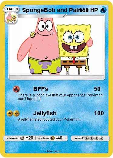 Pokemon SpongeBob and Patrick