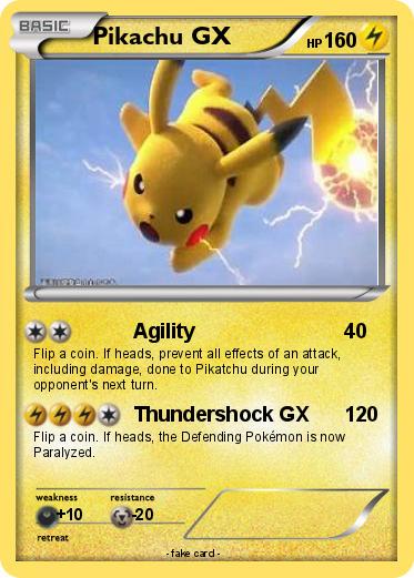 Pokemon Pikachu GX