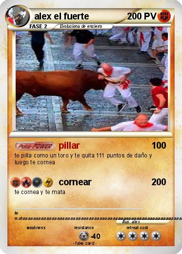 Pokemon alex el fuerte