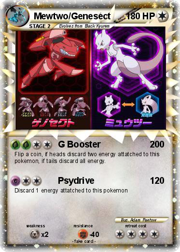 Pokemon Mewtwo/Genesect