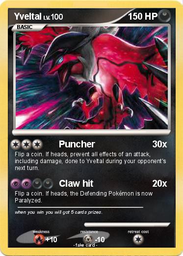 Pokemon Yveltal