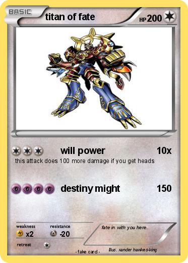 Pokemon titan of fate