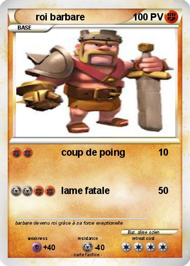 Pokemon roi barbare