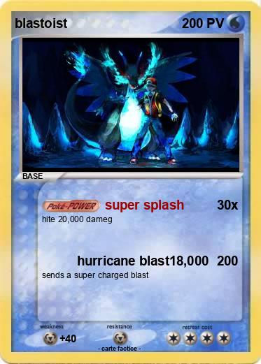 Pokemon blastoist