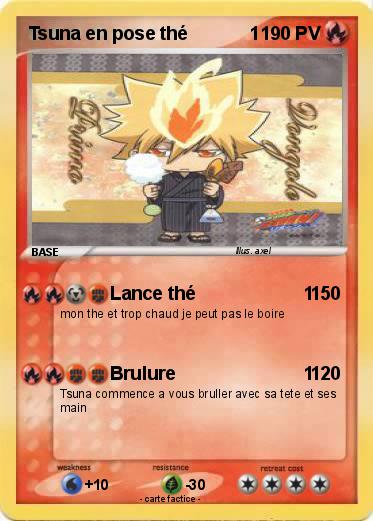 Pokemon Tsuna en pose thé            1